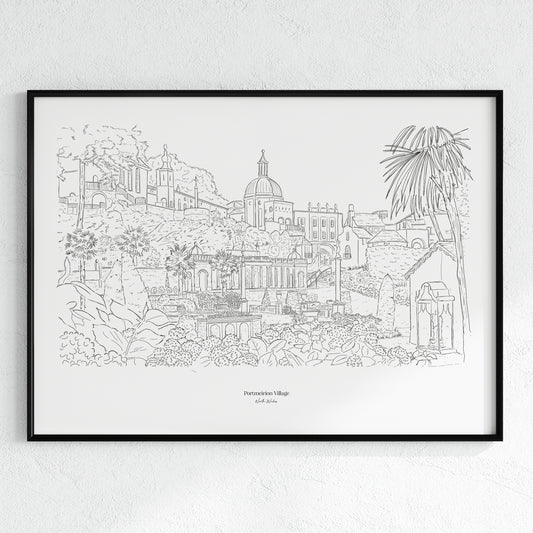 Portmeirion Village, North Wales